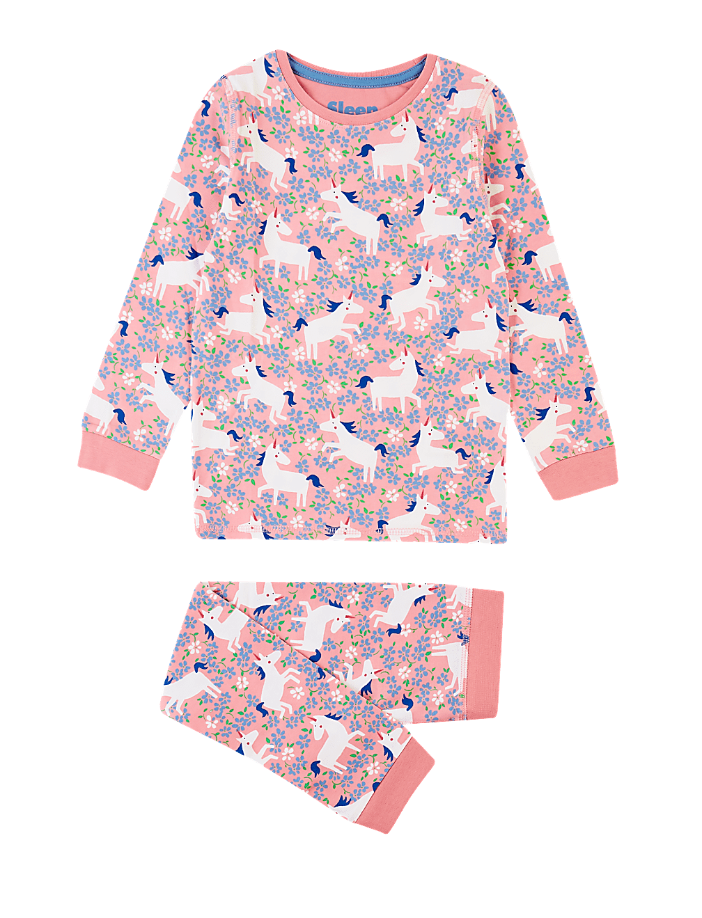 Cotton Pyjama Set with Stretch (1-7 Years)