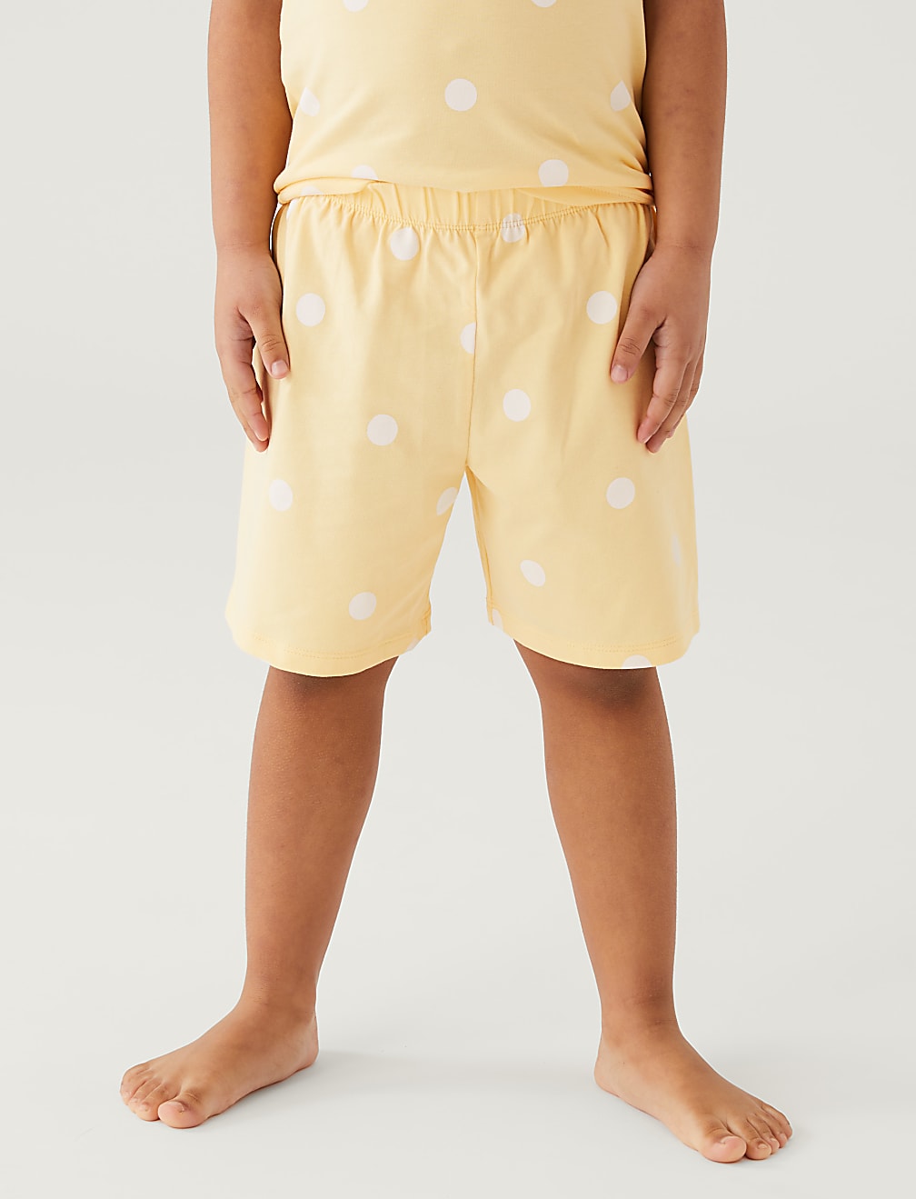 Cotton Rich Polka Dot Short Pyjama Set