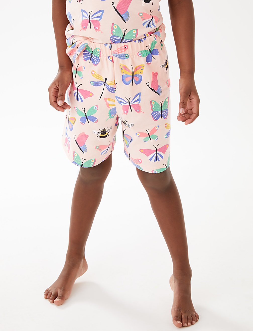 Cotton Rich Butterfly Print Short Pyjamas (12 Mths - 7 Yrs)