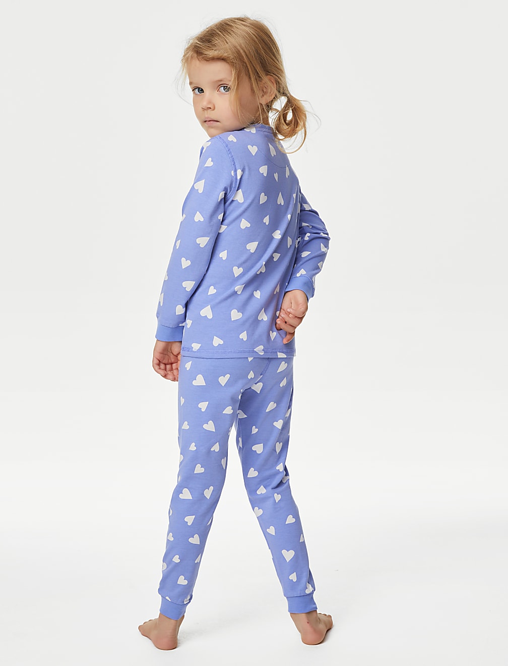Cotton Rich Heart Pyjamas (1-8 Yrs)