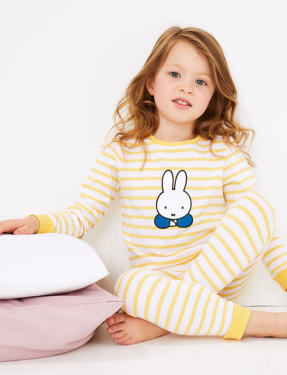 Striped Miffy Print Pyjama Set (1-7 Years)