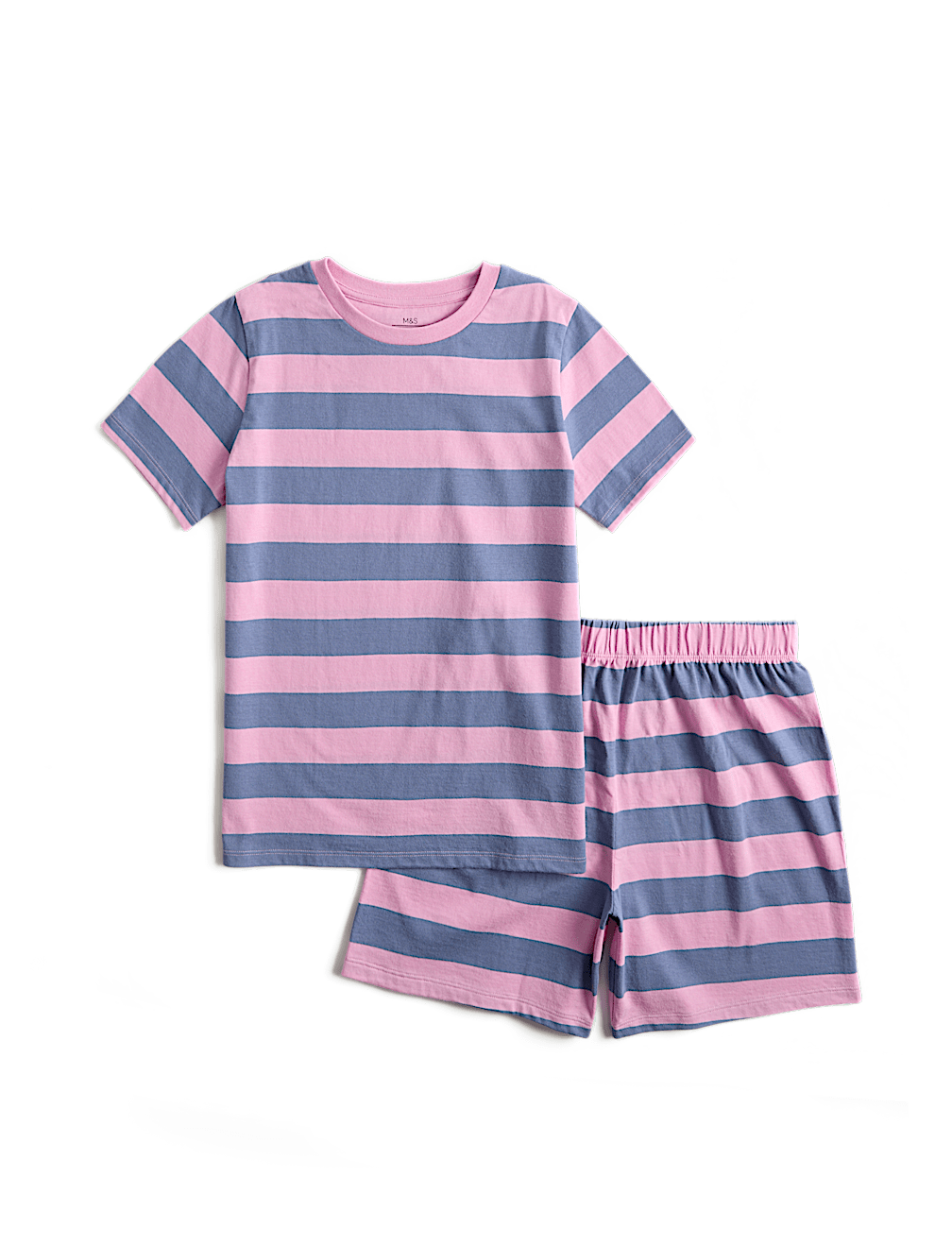 Kids' Pure Cotton Striped Short Pyjamas (1-16 Yrs)