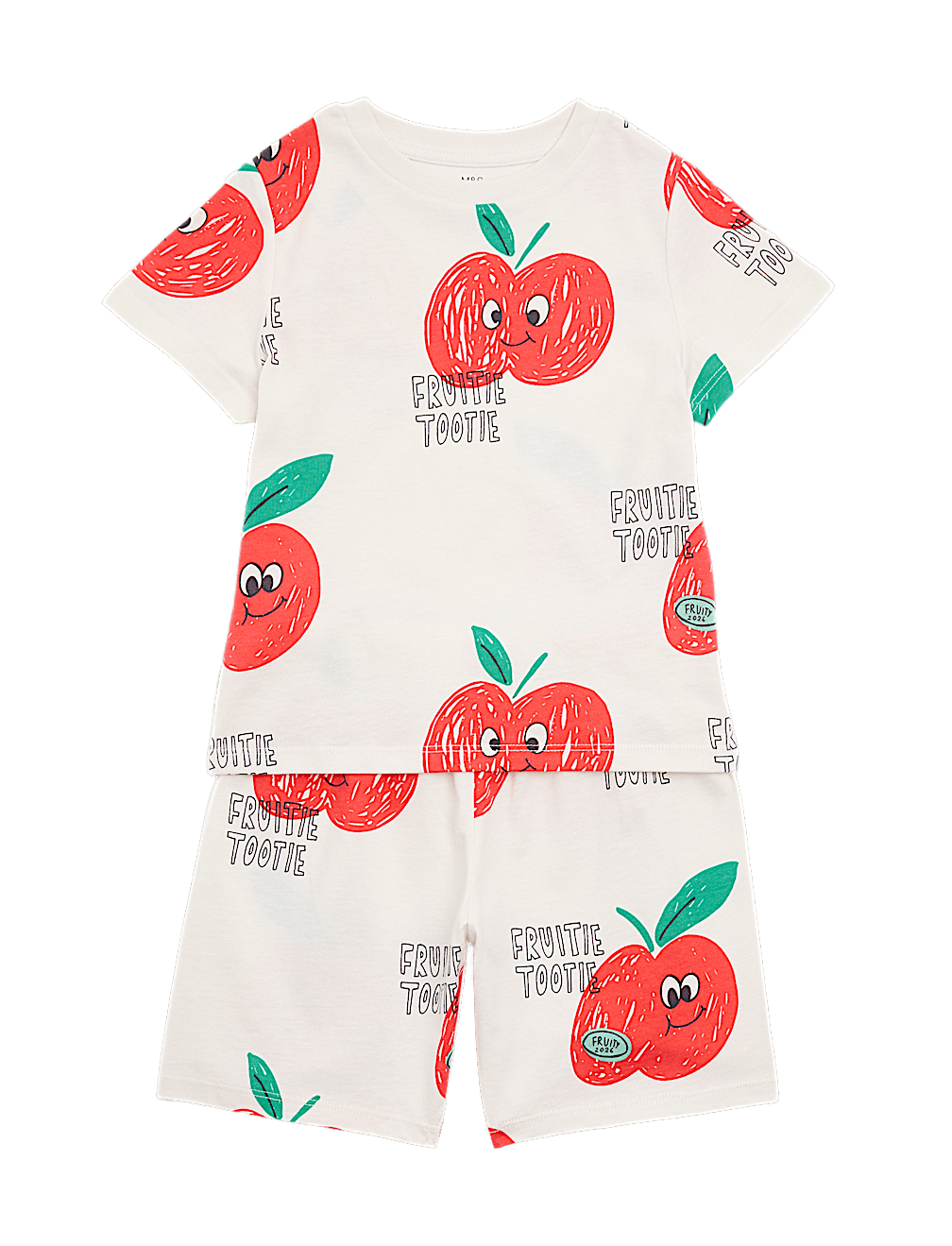 Pure Cotton Apple Pyjamas (1-8 Yrs)