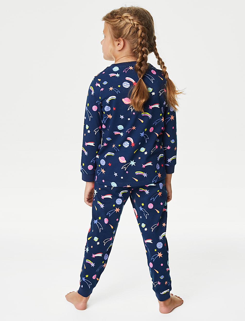 2pk Pure Cotton Unicorn Pyjama Sets (1-8 Yrs)