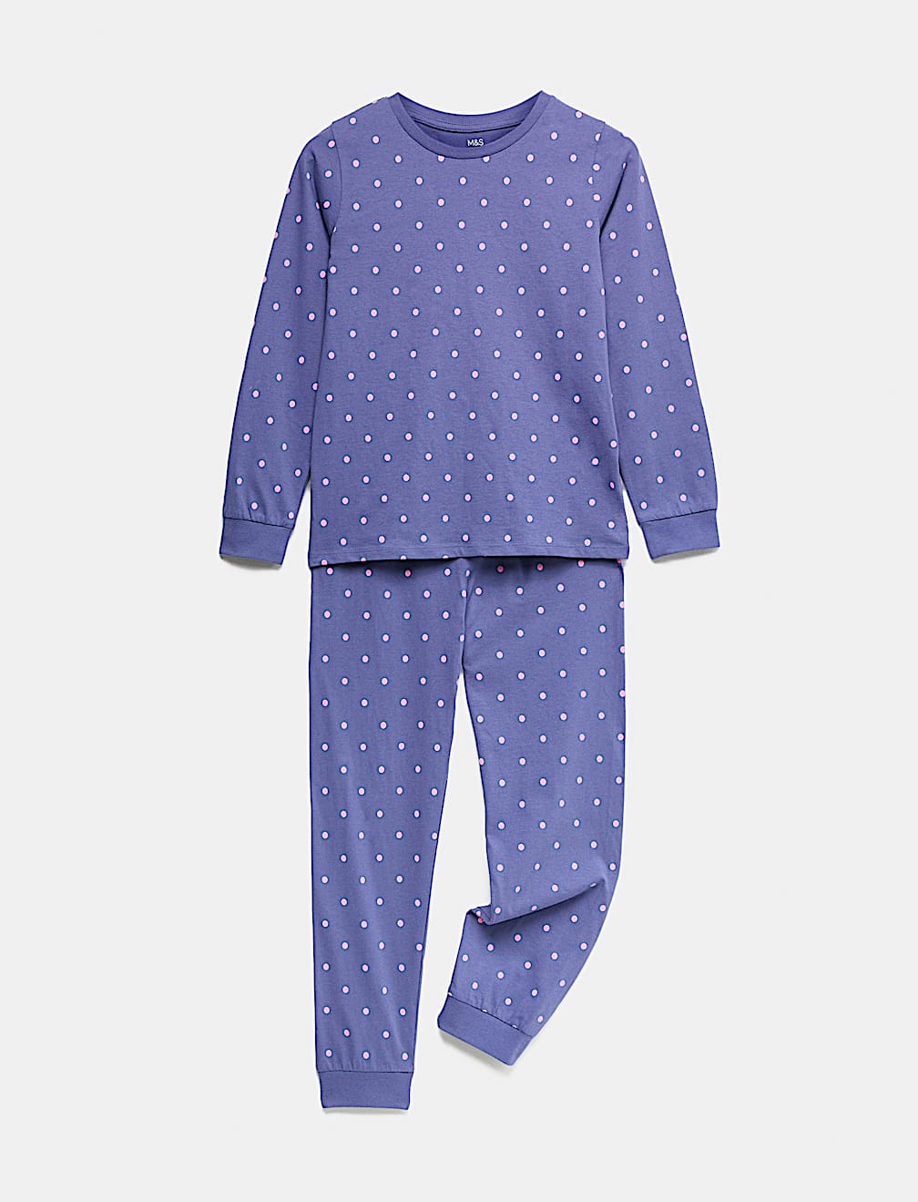 Pure Cotton Patterned Pyjamas (1-16 Yrs)