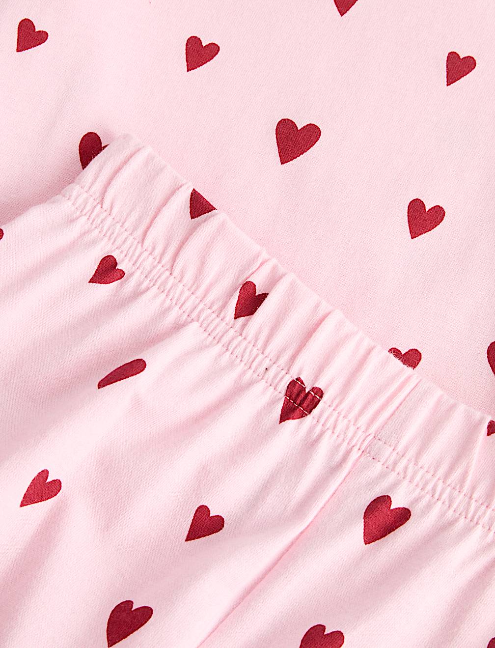 2 Piece Pure Cotton Patterned Pyjama Set (1-16 Yrs)