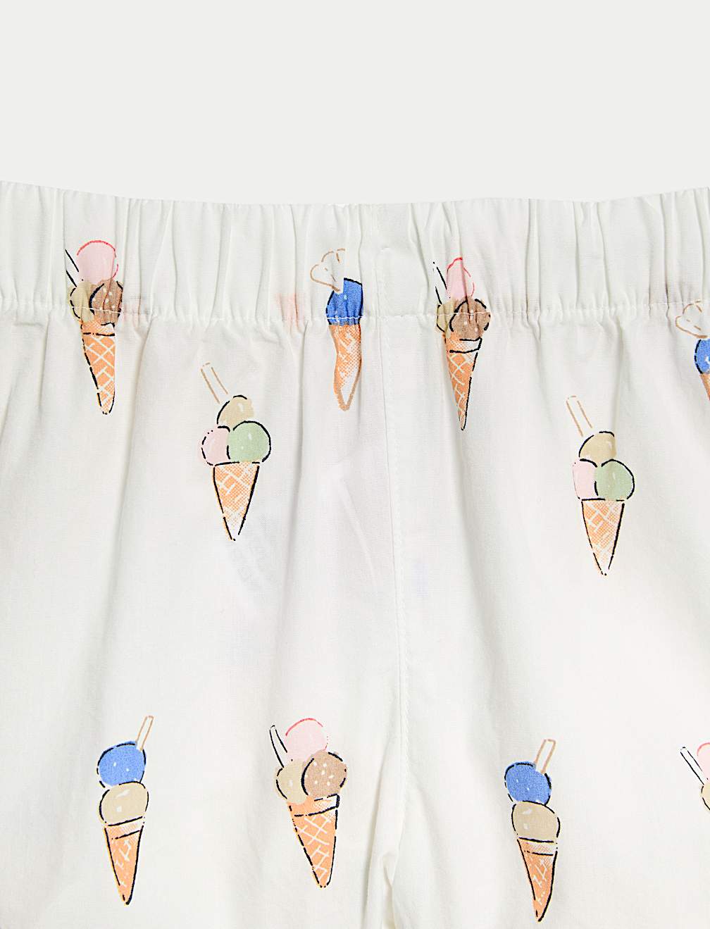 Pure Cotton Ice Cream Print Pyjamas (1-8 Yrs)