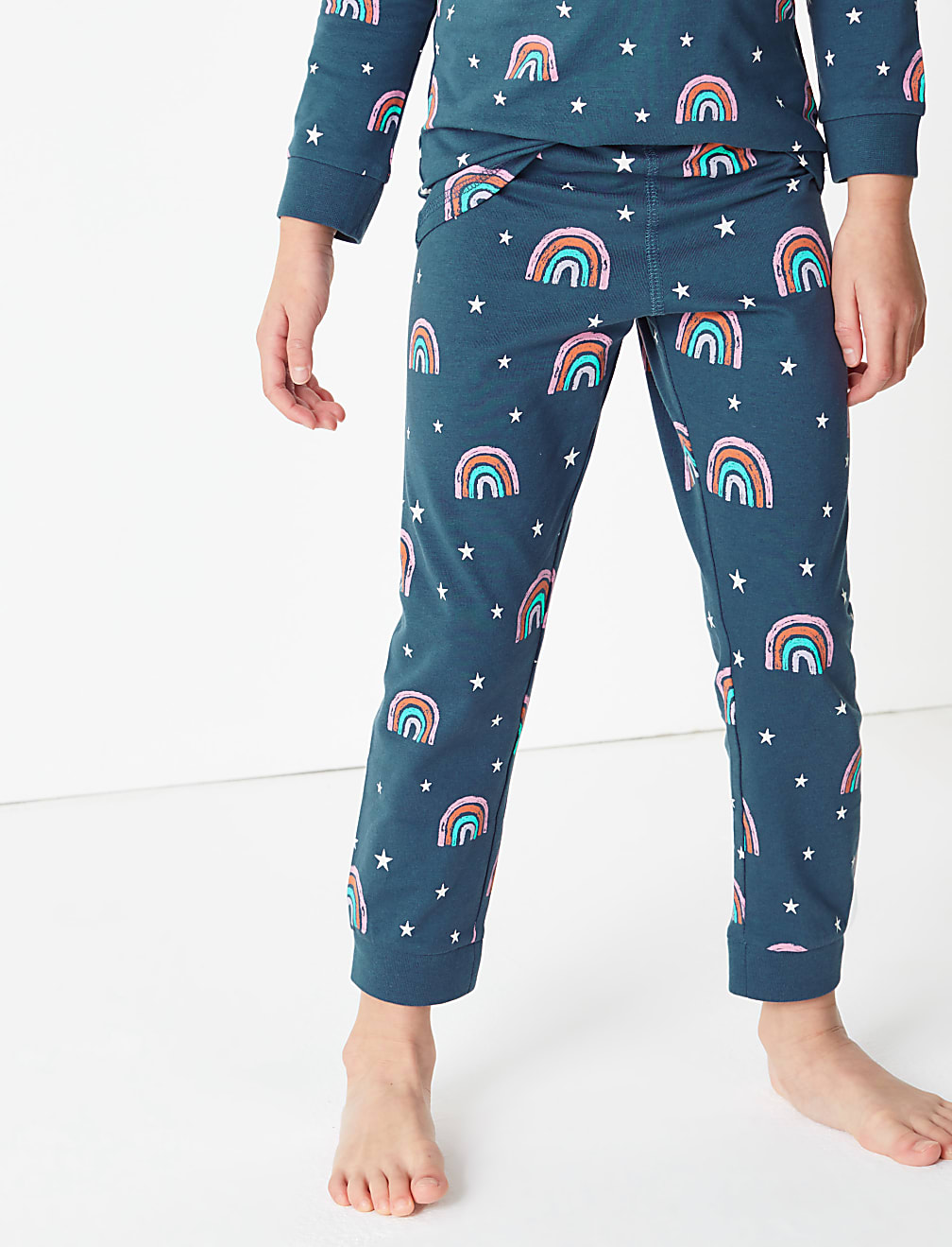 Cotton Rainbow Pyjama Set (1-7 Yrs)