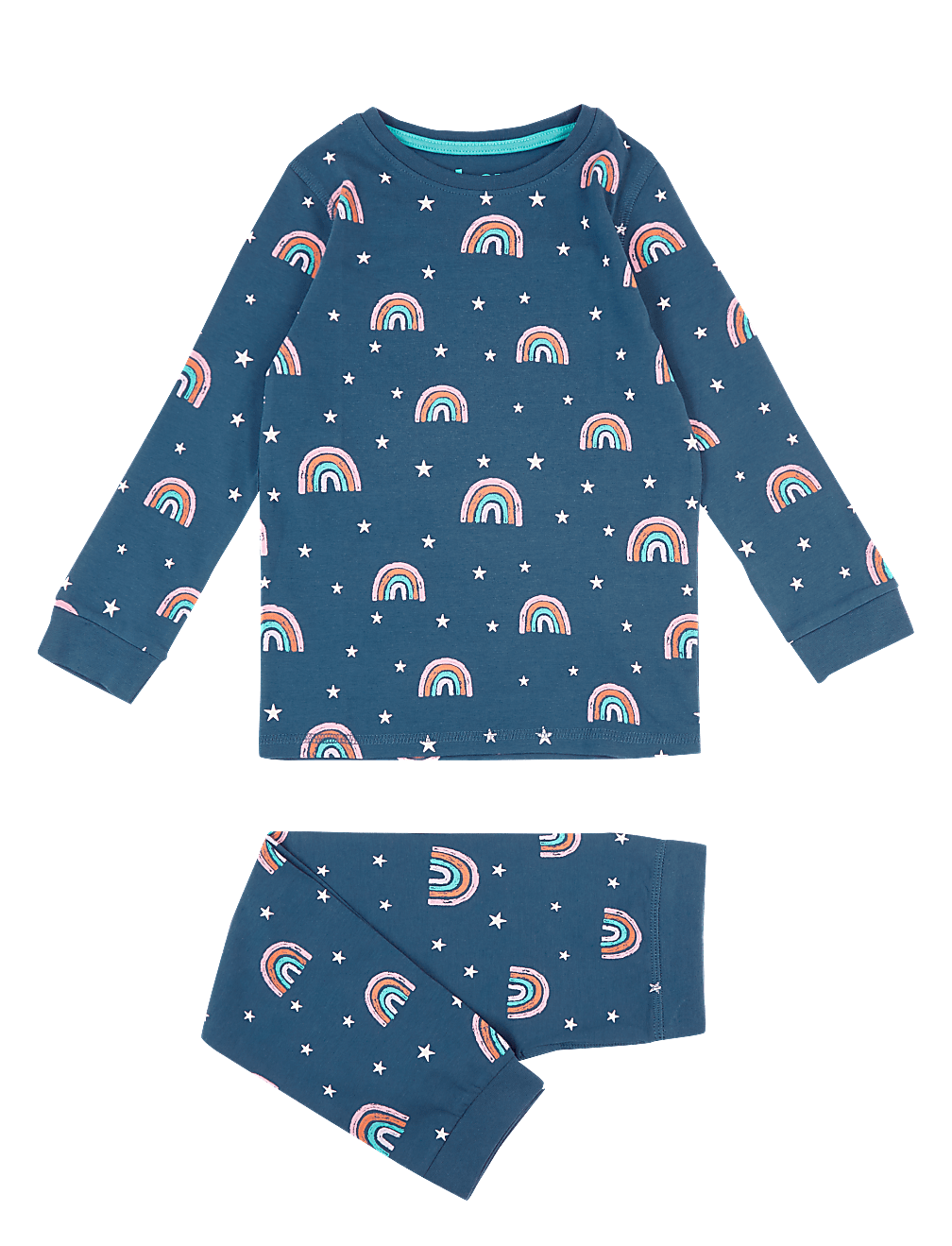 Cotton Rainbow Pyjama Set (1-7 Yrs)