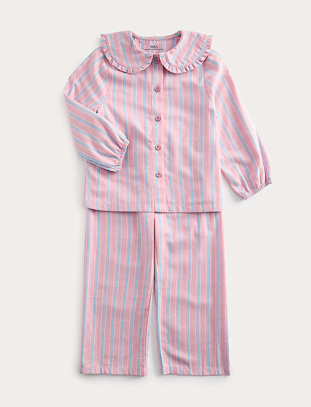 Pure Cotton Striped Pyjamas (9 Mths - 8 Yrs)