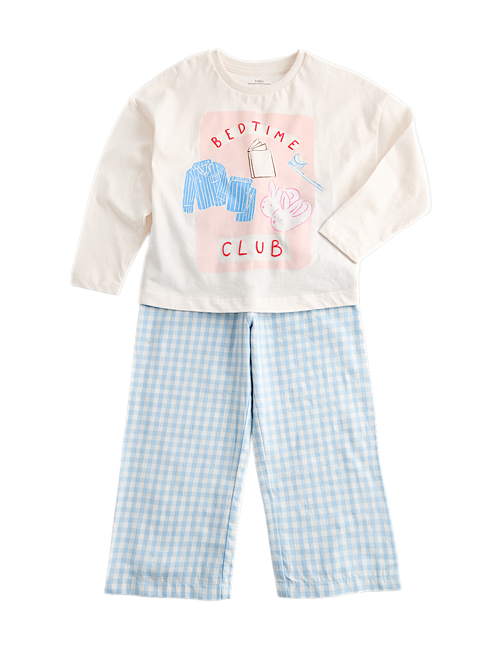 Pure Cotton Bedtime Graphic Pyjamas (1-8 Yrs)