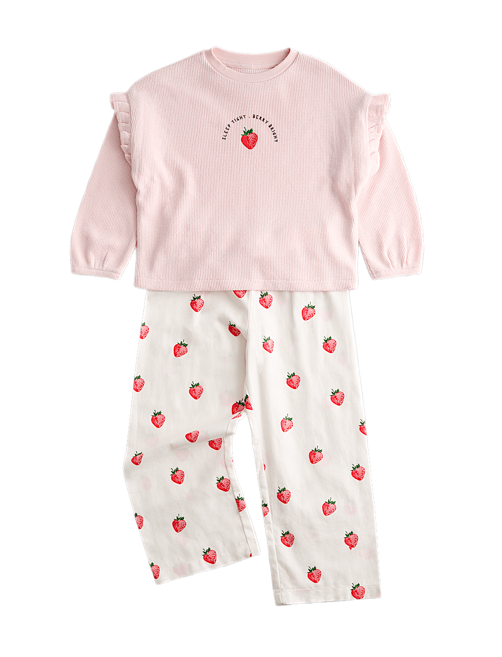 Cotton Rich Strawberry Graphic Pyjamas (1-8 Yrs)