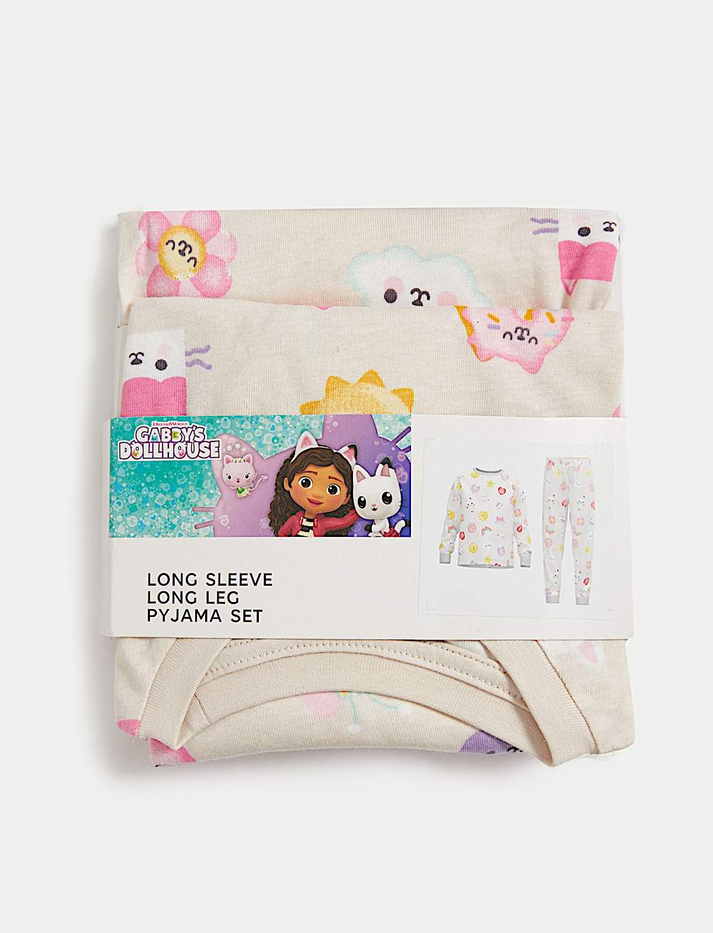 Pure Cotton Gabby's Dollhouse™ Pyjamas (1-7 Yrs)