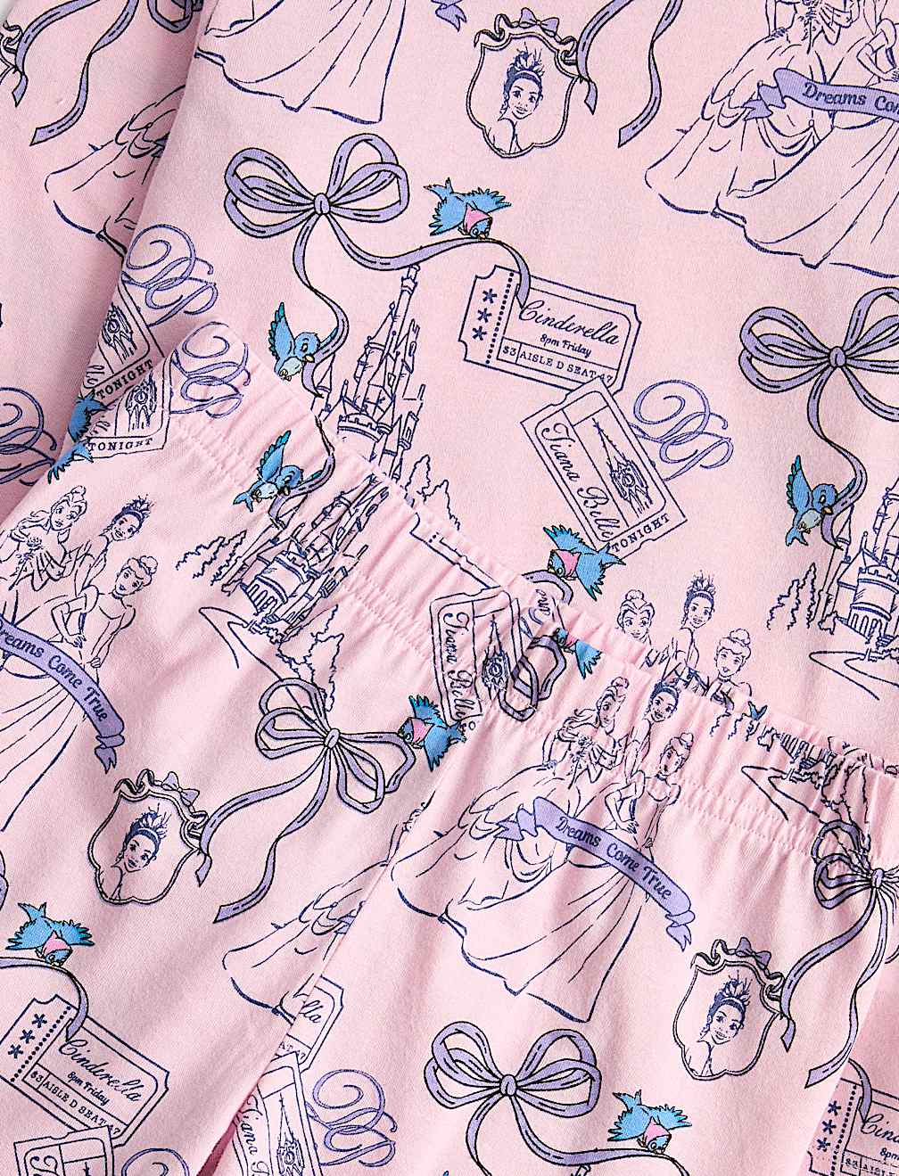 Pure Cotton Disney Princess&trade; Pyjamas (1-8 Yrs)
