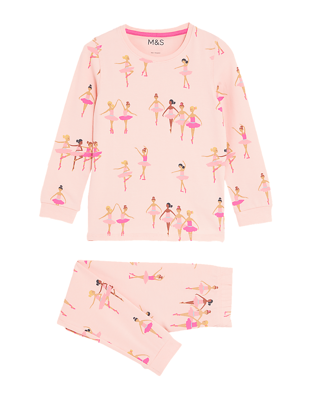 Cotton Rich Ballerina Pyjamas (1-8 Yrs)