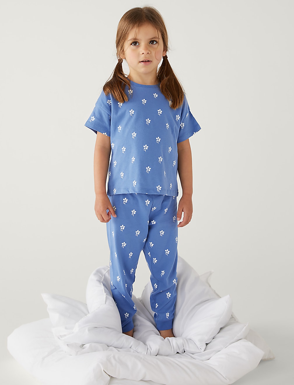 3pk Pure Cotton Printed Pyjama Sets