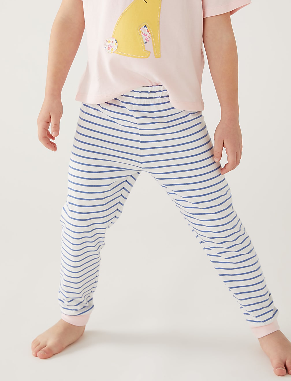 2pk Pure Cotton Bunny Pyjama Sets