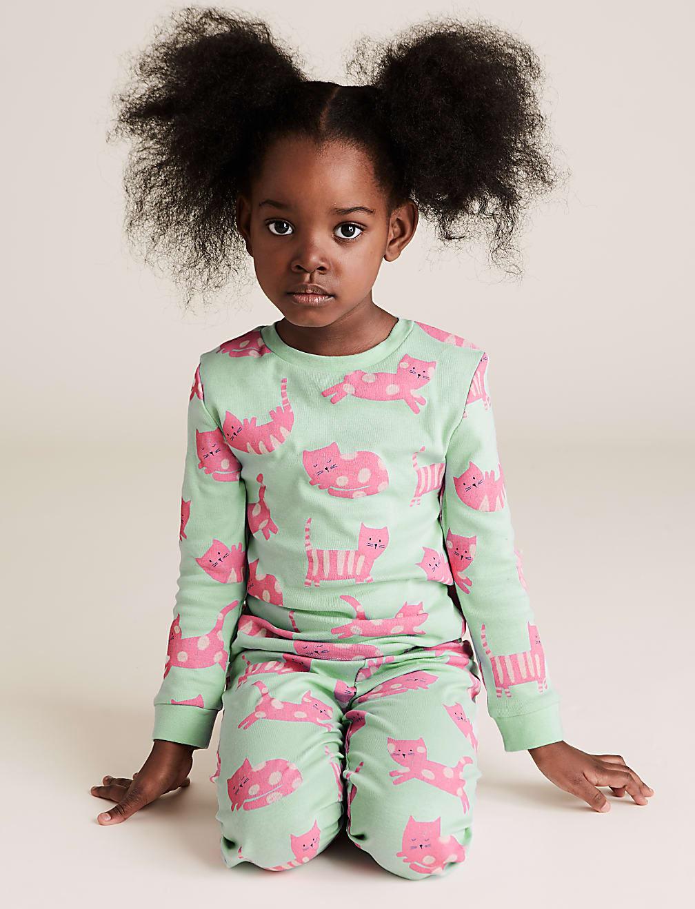 3 Pack Cotton Animal Pyjama Sets (1-7 Yrs)