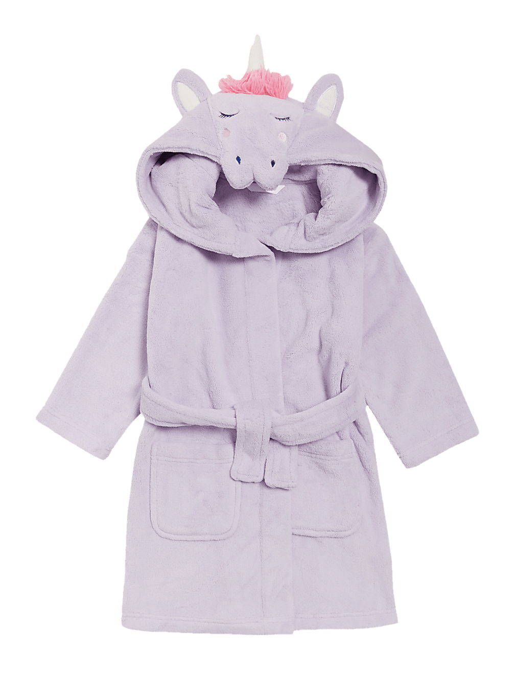 Fleece Unicorn Dressing Gown (1-7 Yrs)