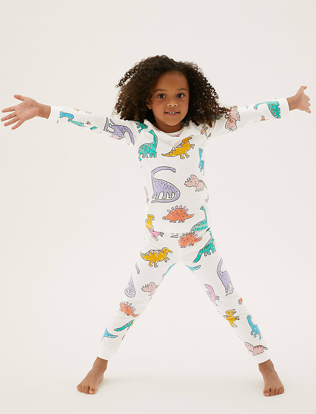 Cotton Rich Dinosaur Pyjamas (1-7 Yrs)