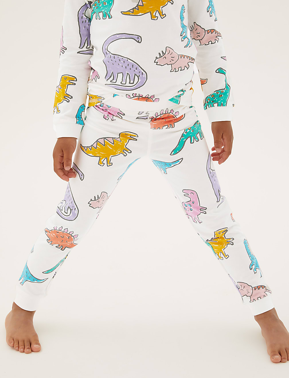 Cotton Rich Dinosaur Pyjamas (1-7 Yrs)
