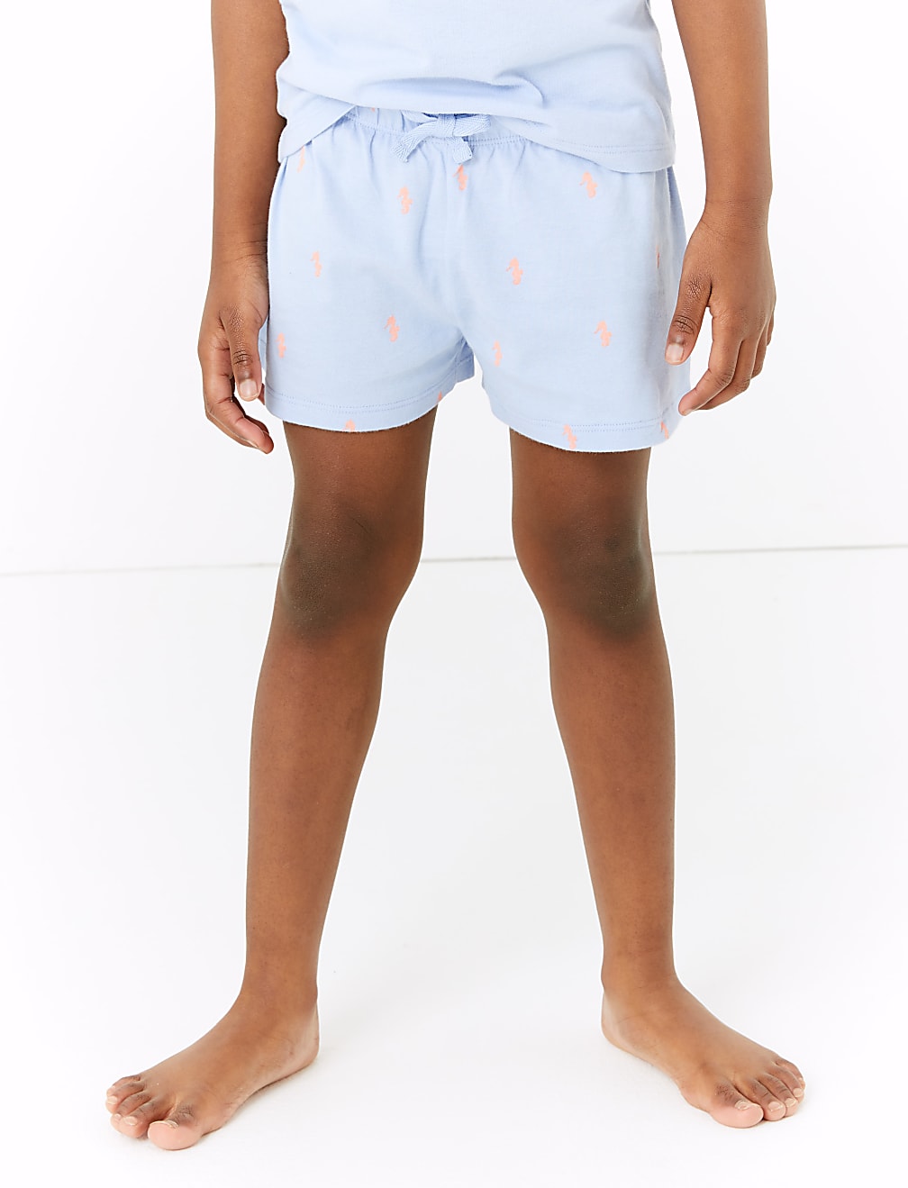 2 Pack Pure Cotton Short Pyjama Set (1-7 Yrs)