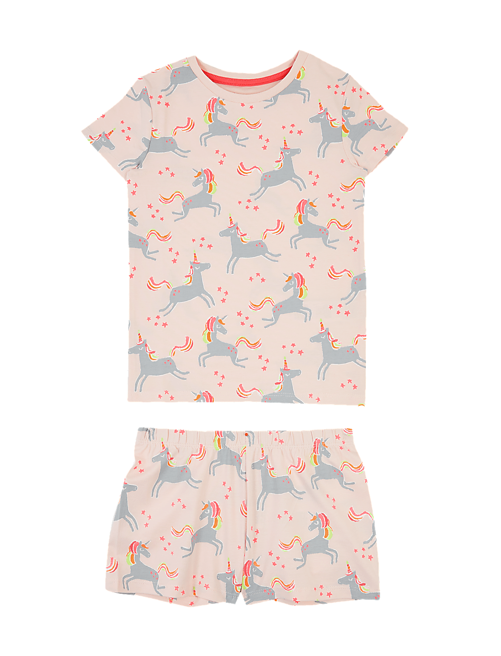 Cotton Unicorn Short Pyjama Set (1-7 Yrs)