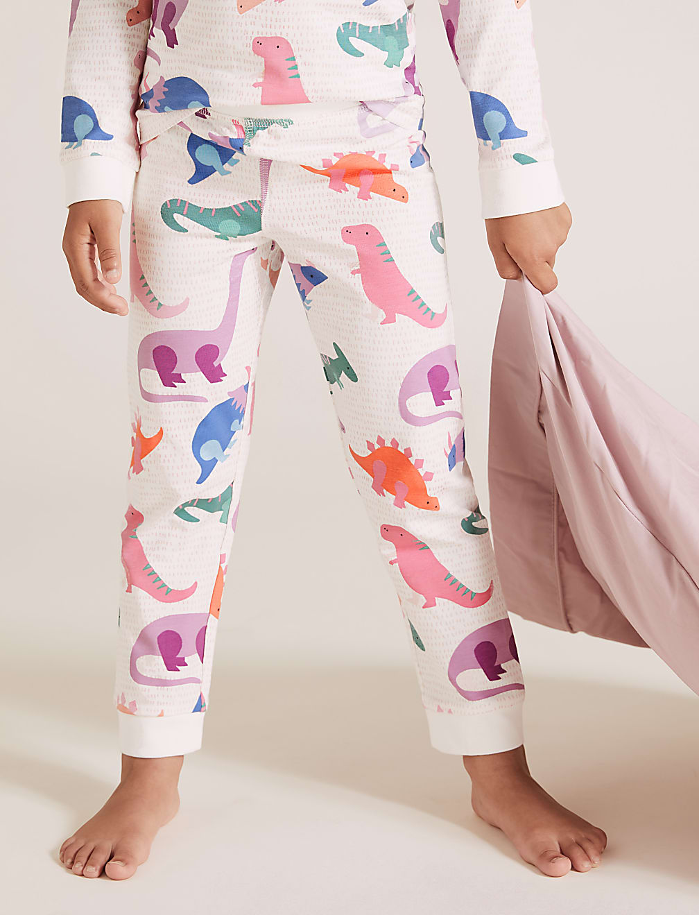 Cotton Dinosaur Print Pyjama Set