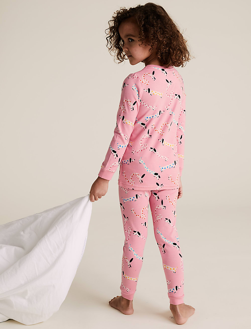 Cotton Dog Pyjama Set (1-7 Yrs)