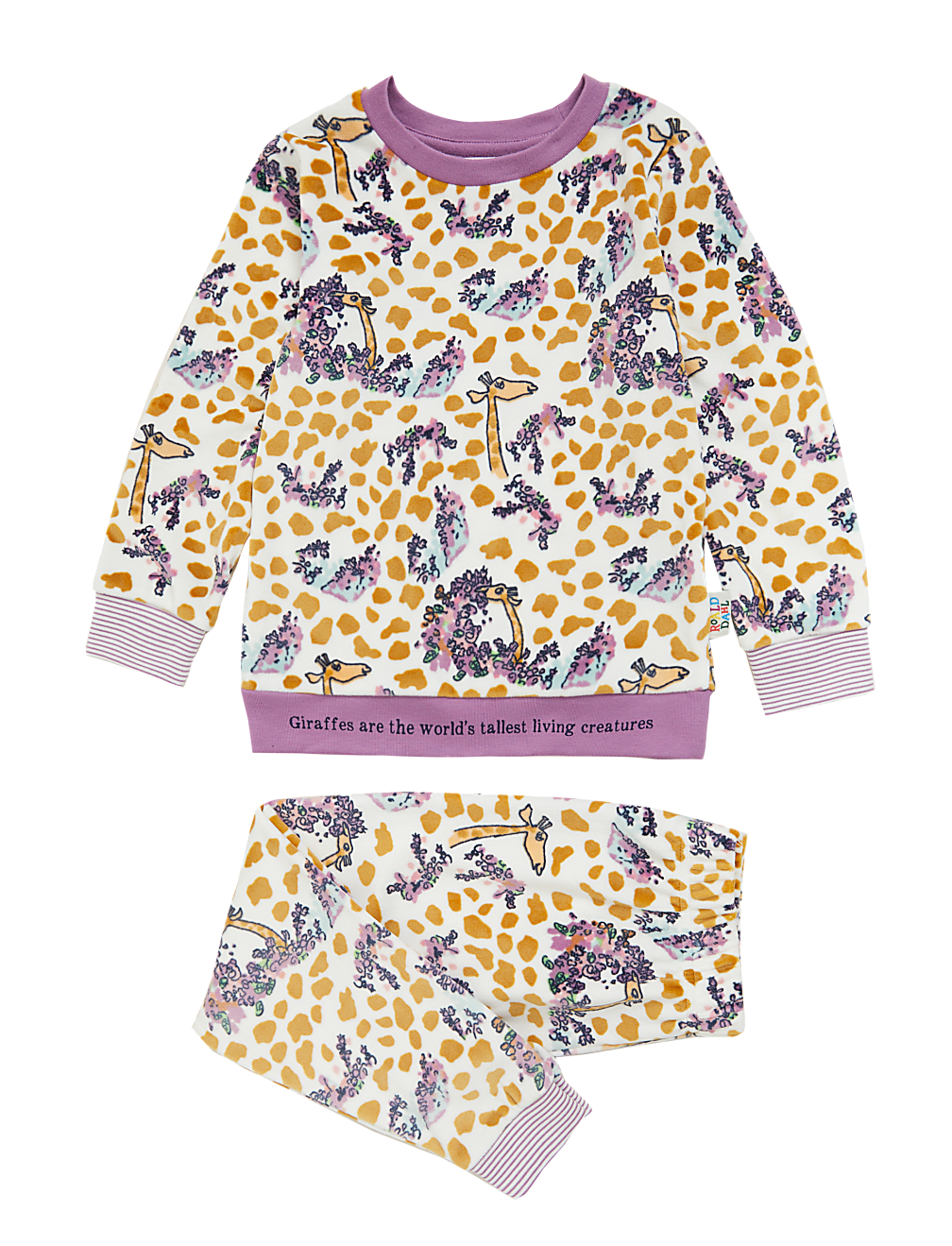 Roald Dahl™ & NHM™ Giraffe Pyjama Set