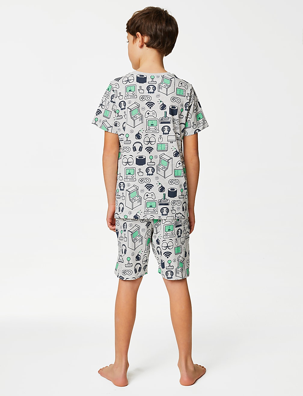 Cotton Rich Gaming Pyjamas (7-14 Yrs)