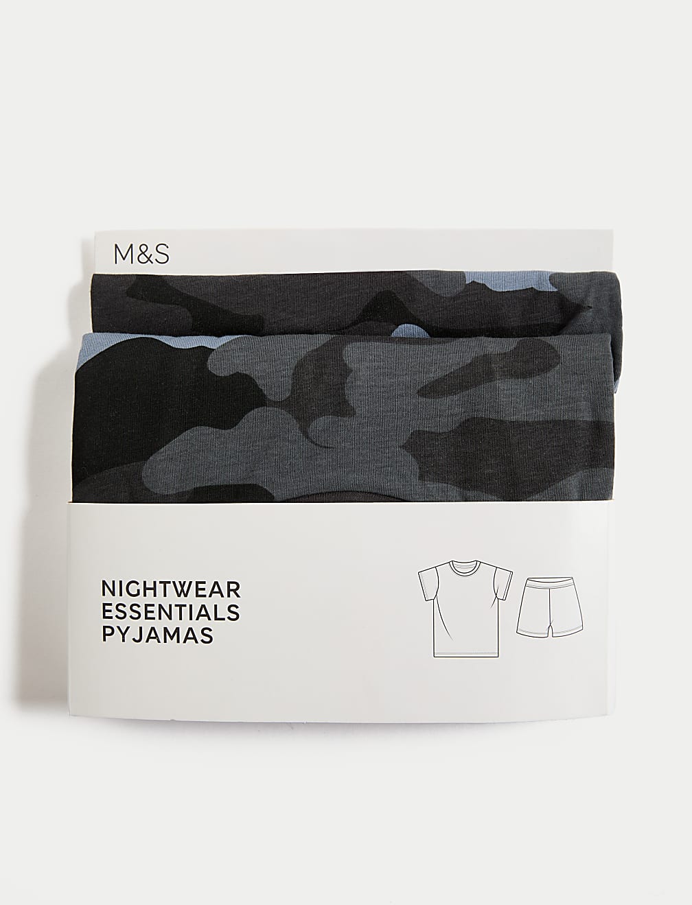 Pure Cotton Camouflage Pyjamas (7-14 Yrs)
