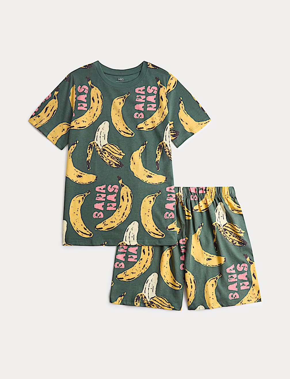 Pure Cotton Fruit Short Pyjamas (1-16 Yrs)