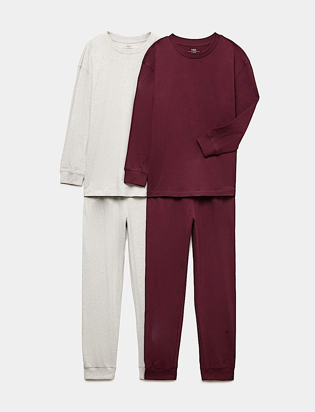2 Pack Jersey Pyjama Sets (6-16 Yrs)