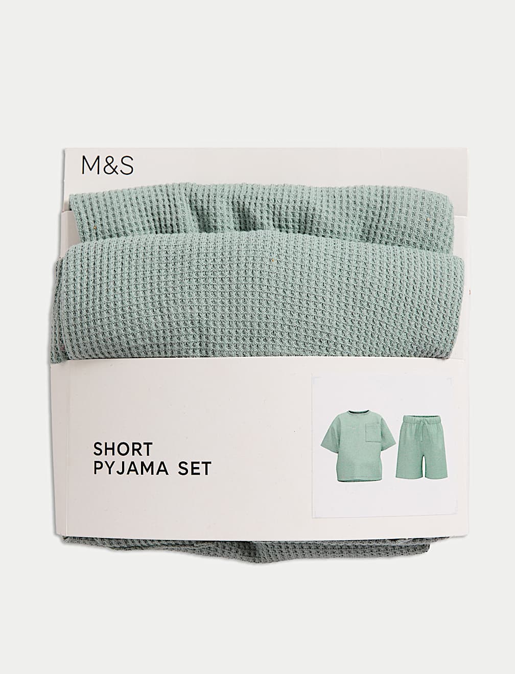 Cotton Blend Waffle Pyjamas (12 Mths-16 Yrs)