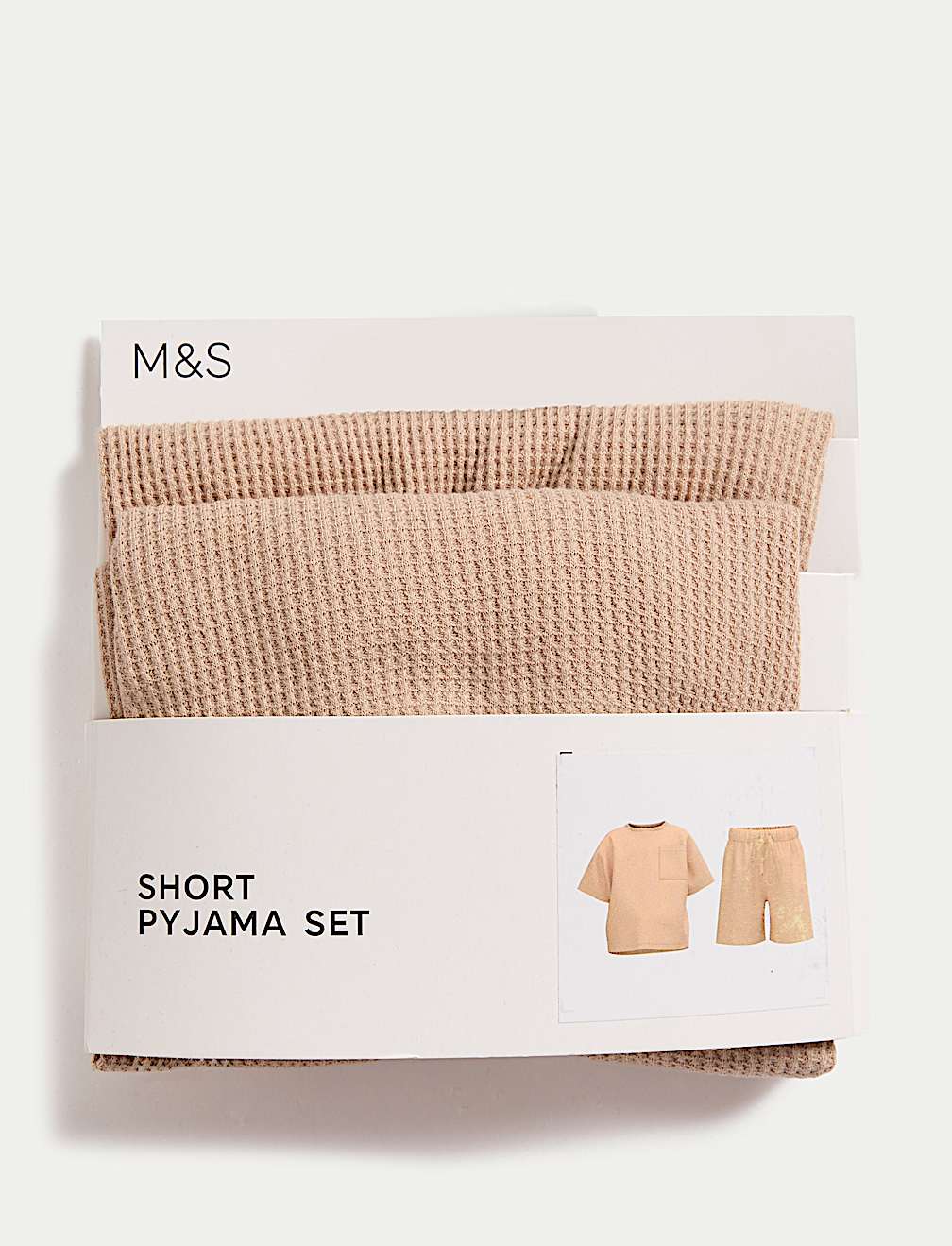 Cotton Blend Waffle Pyjamas (12 Mths-16 Yrs)