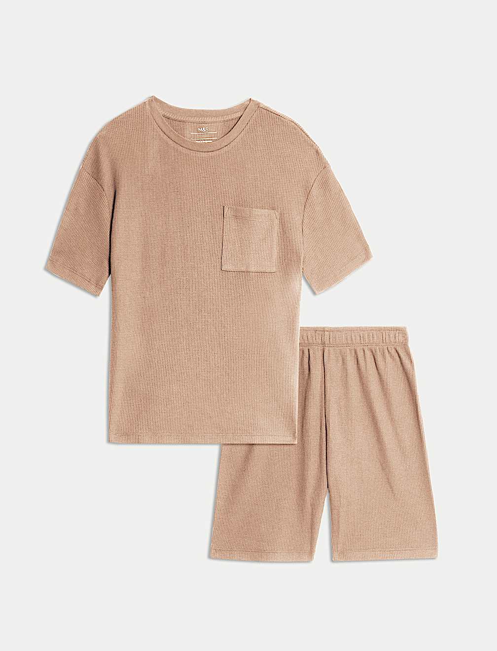 Cotton Blend Waffle Pyjamas (12 Mths-16 Yrs)