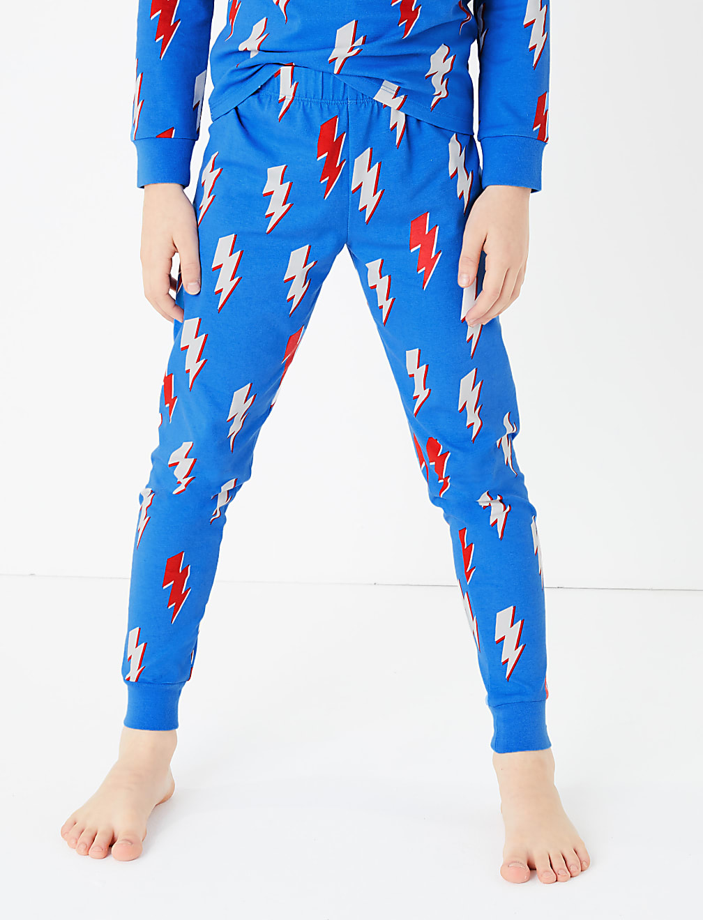 Cotton Rich Lightning Bolt Pyjama Set