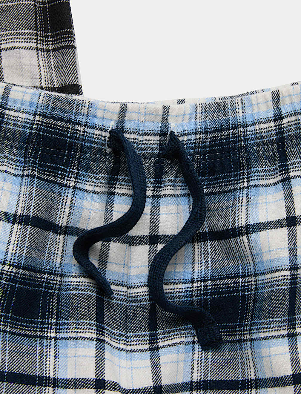 2pk Pure Cotton Checked Pyjama Bottoms (6-16 Yrs)