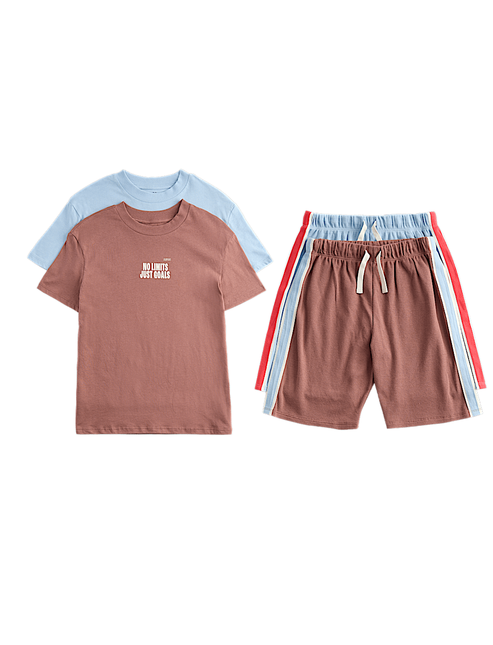 2 Pack Graphic Short Pyjama Sets (6-16 Yrs)