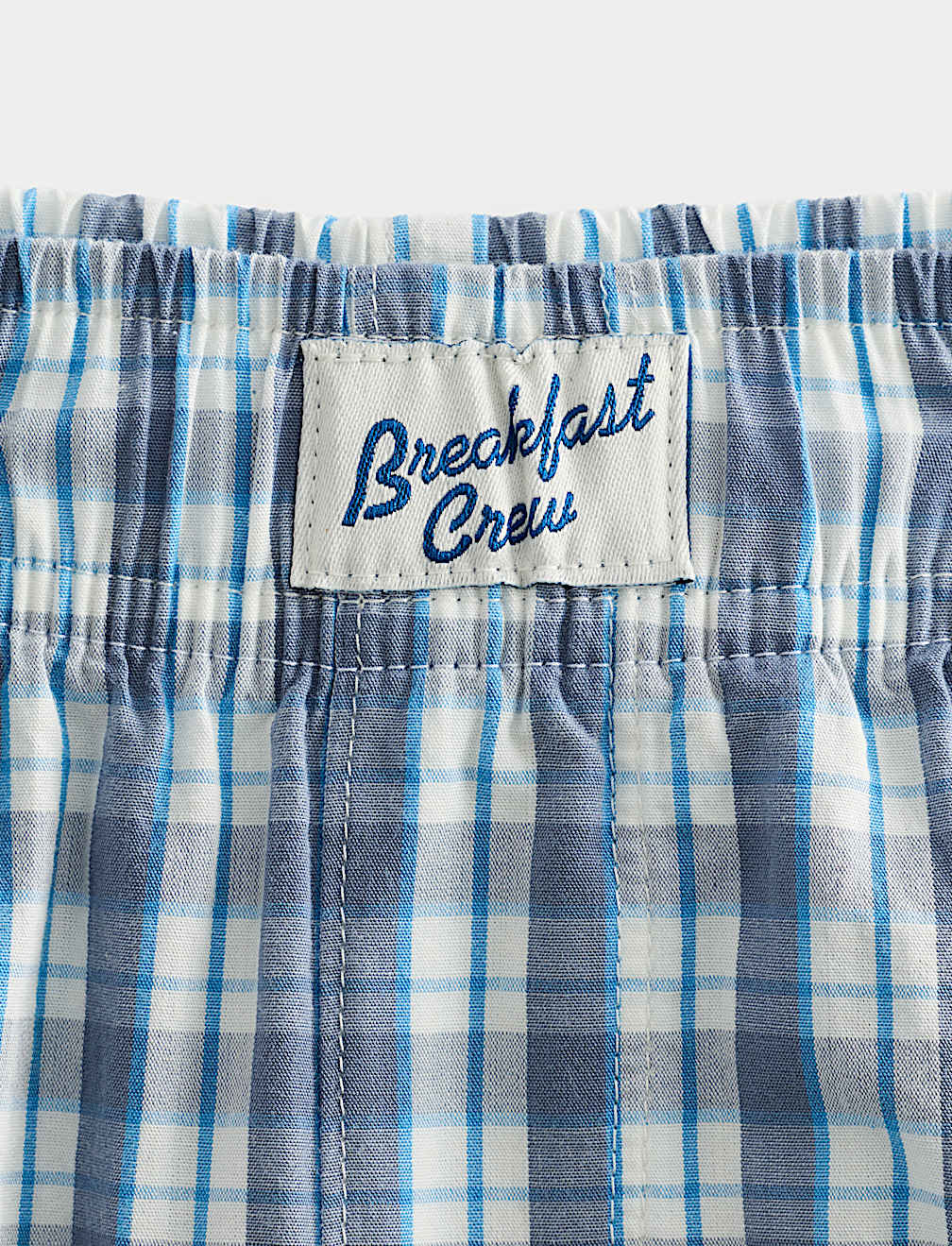 Pure Cotton Checked Pyjama Shorts (6-16 Yrs)