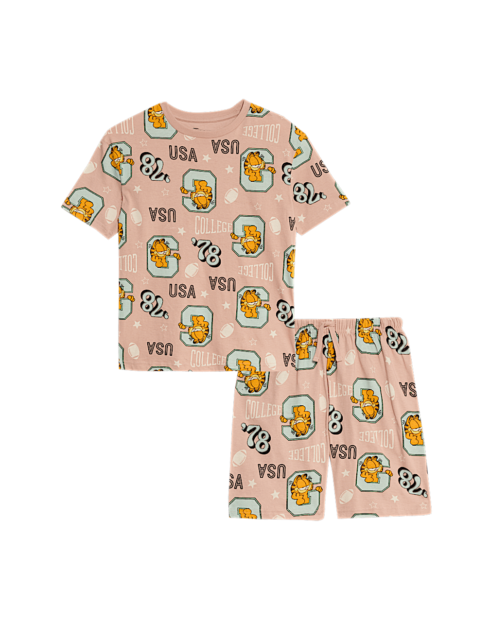 Pure Cotton Garfield™ Pyjamas (6-16 Yrs)