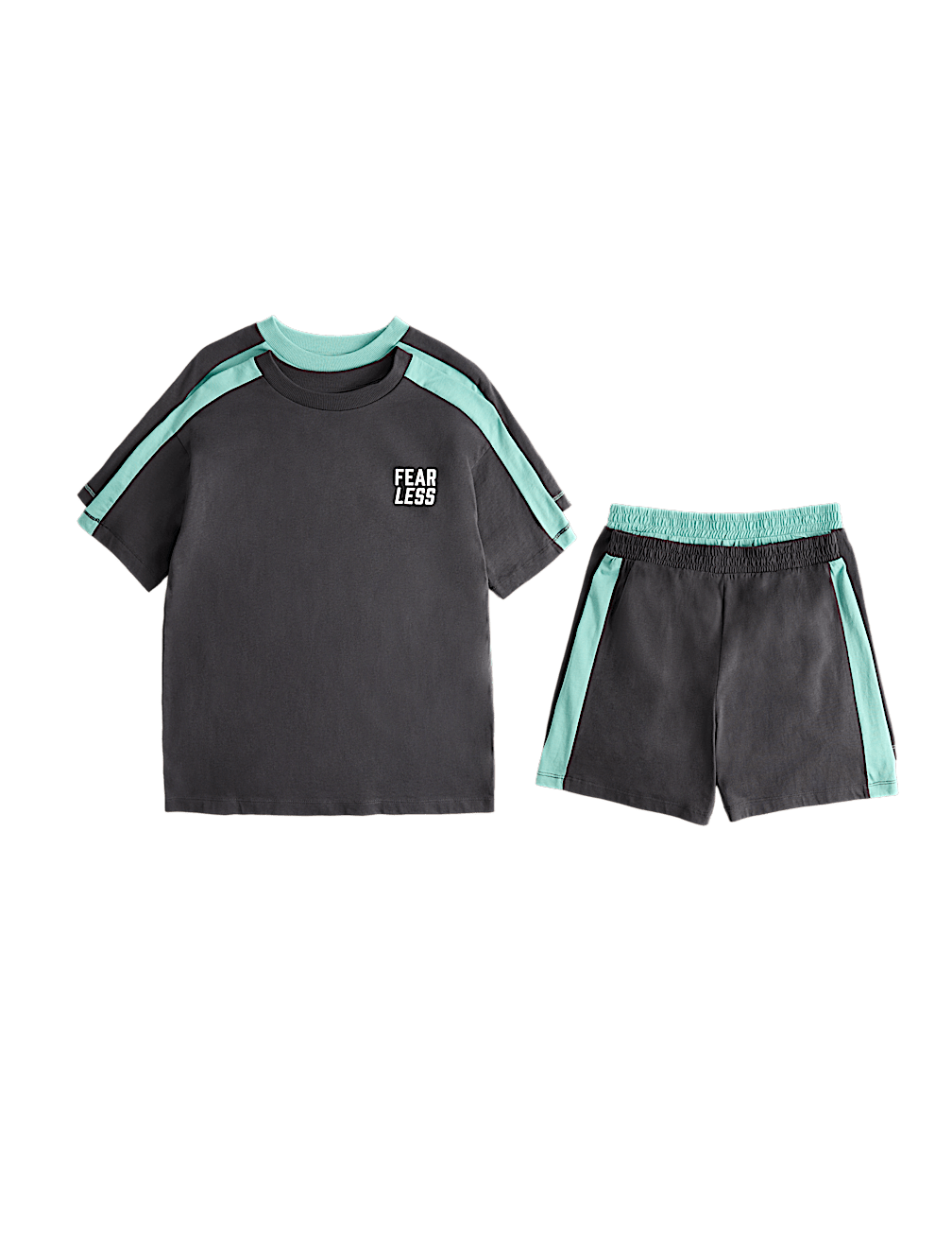 2 Pack Pure Cotton Fear Less Pyjama Sets (6-16 Yrs)
