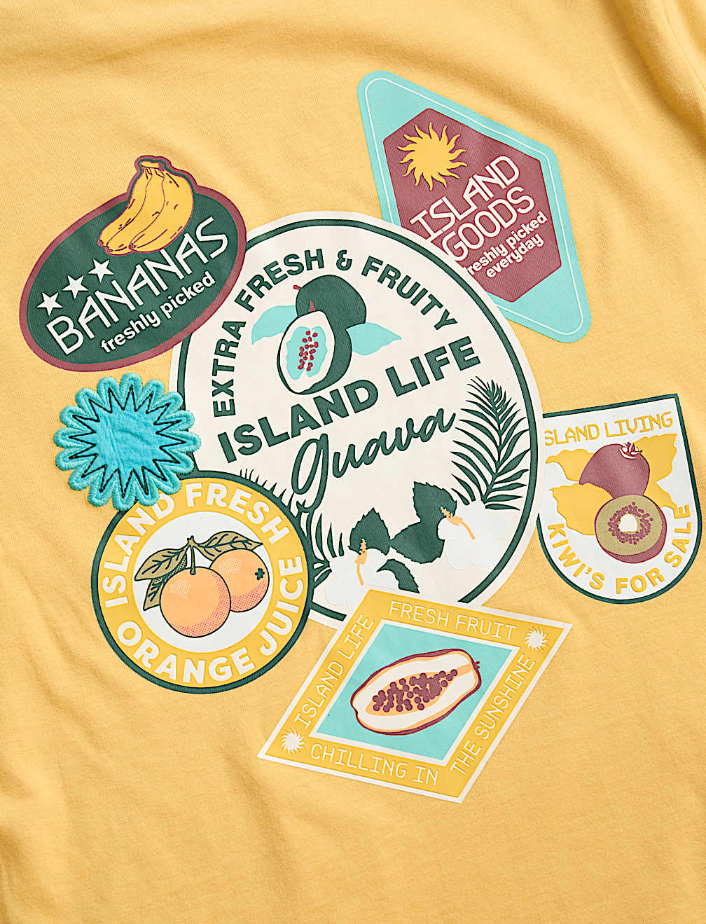 Graphic Striped Short Pyjamas (6-16 Yrs)