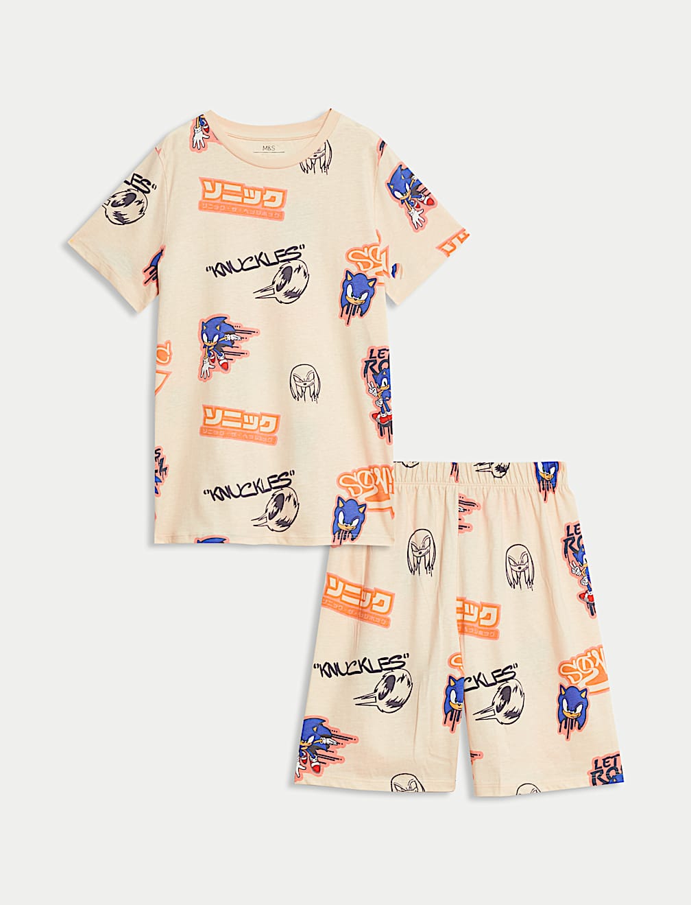 Pure Cotton Sonic the Hedgehog™ Pyjamas (3-14 Yrs)