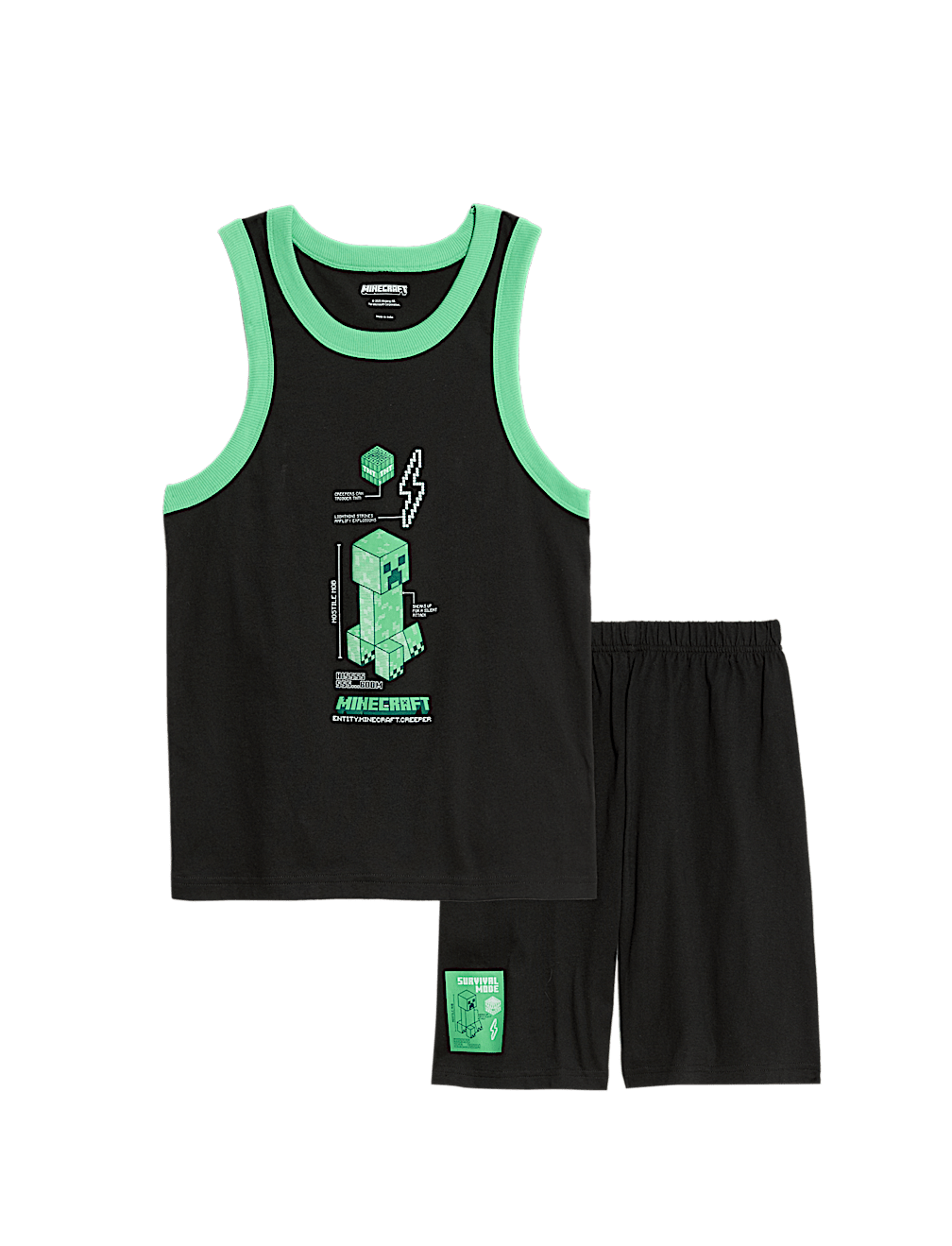 Kids MinecraftTM Short Pyjama