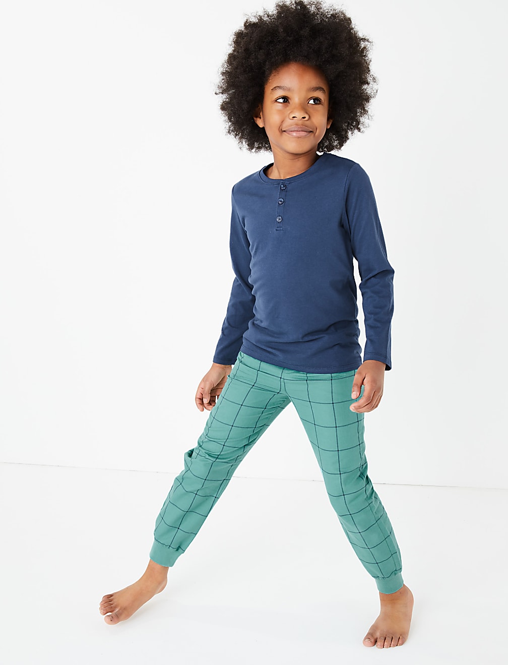 2 Pack Cotton Chill Out Slogan Pyjama Set