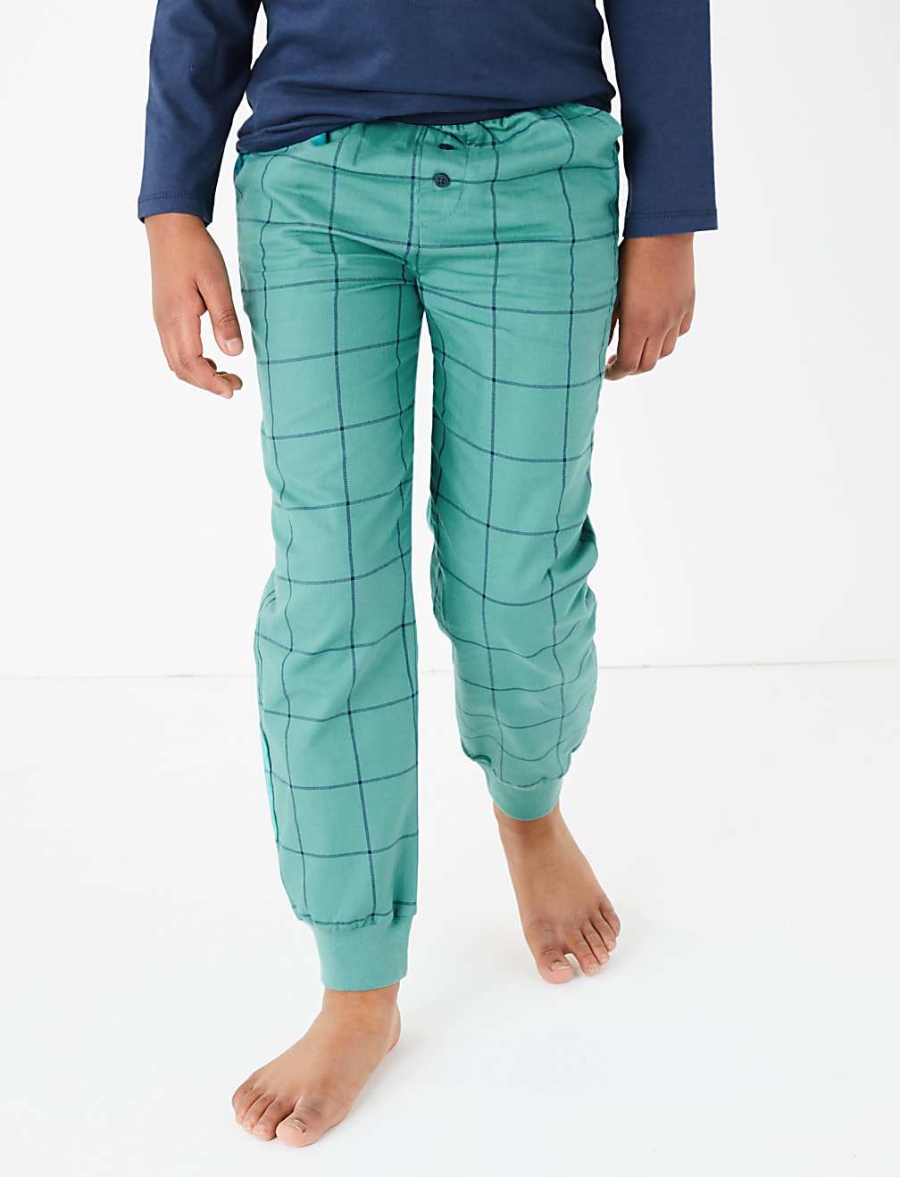2 Pack Cotton Chill Out Slogan Pyjama Set