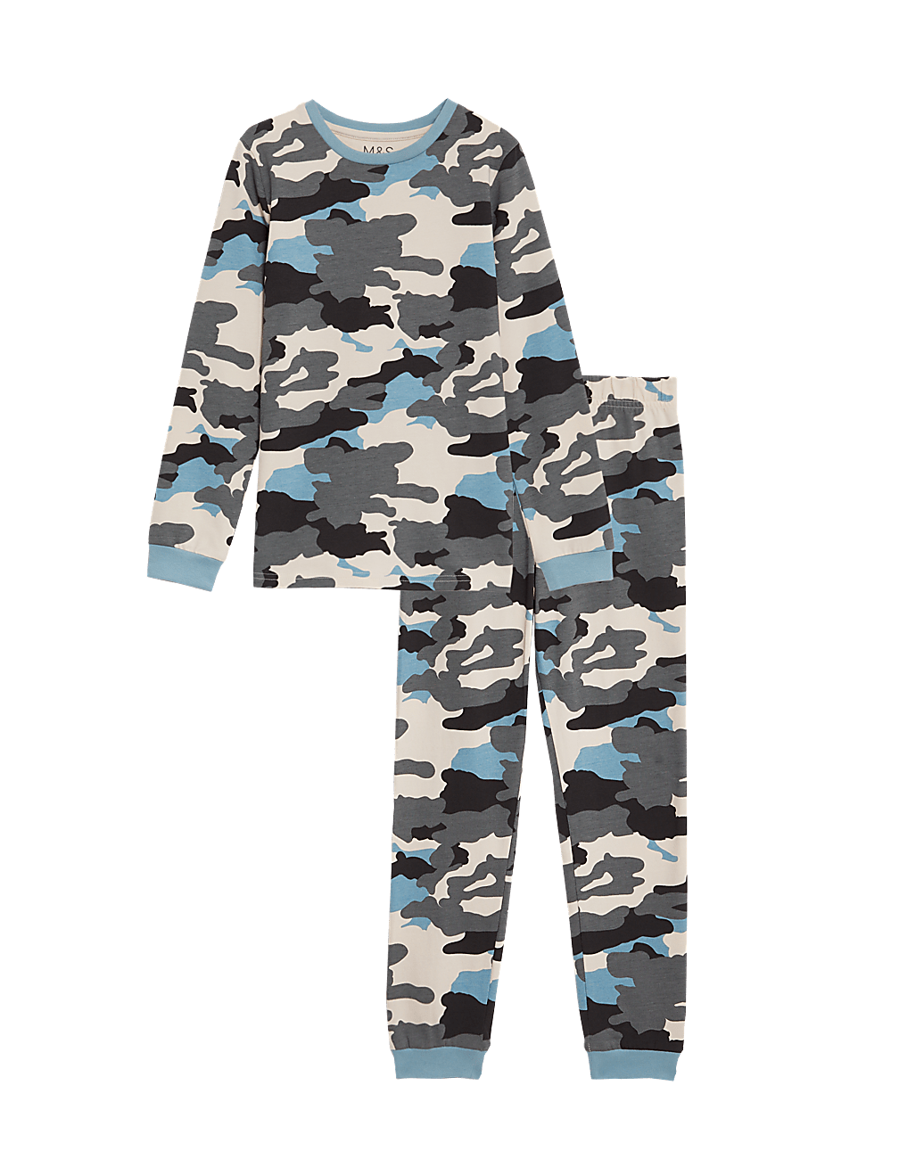 Cotton Rich Camouflage Pyjamas (7-14 Yrs)