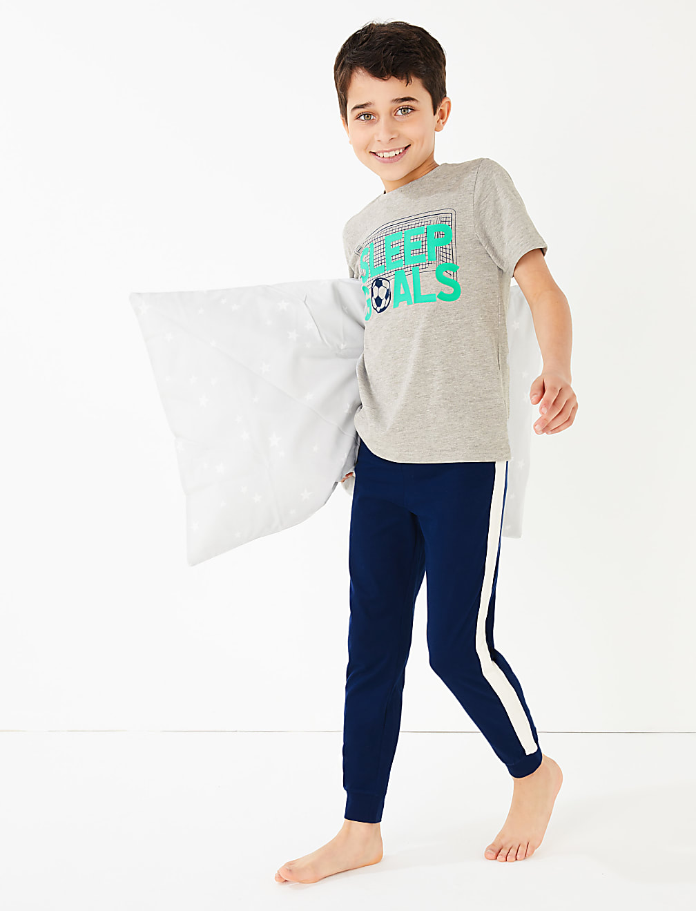 2 Pack Football Print Pyjama Sets